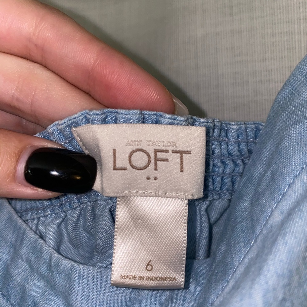 Loft Jean Romper - Picture 3 of 3